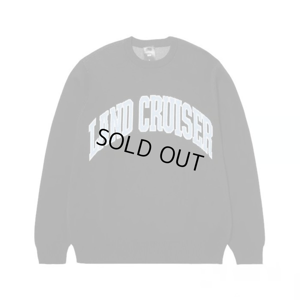 画像1: HUFｘLand Cruiser Parts & Service Sweater Black (1)