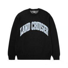画像1: HUFｘLand Cruiser Parts & Service Sweater Black (1)