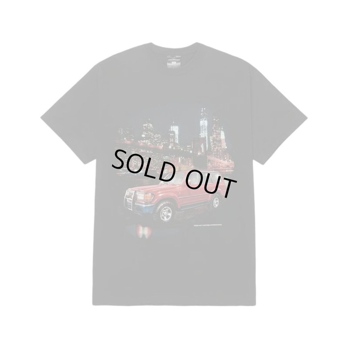画像1: HUFｘLand Cruiser Big Poppa J8 Tee Black (1)