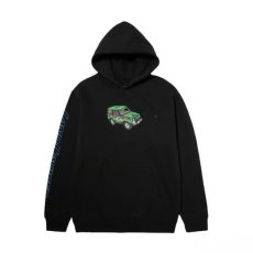 画像1: HUFｘLand Cruiser Sahara Rally Hoodie Black (1)