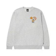 画像1: HUFｘLand Cruiser Overland Touring Crewneck Ash (1)
