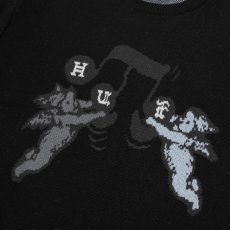画像3: HUF Song Intarsia Sweater Black (3)