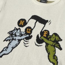 画像3: HUF Song Intarsia Sweater Linen (3)