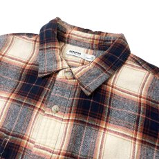 画像2: Sonoma Goods L/S Flannel Check Shirts Orange Pop Plaid (2)