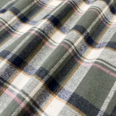 画像3: Sonoma Goods L/S Flannel Check Shirts Pink Pop Olive Plaid (3)