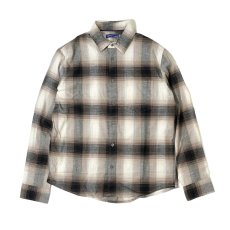 画像1: APT.9 L/S Flannel Check Shirts Beige (1)