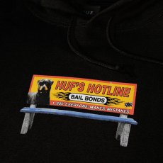 画像2: HUF Bail Bonds Hoodie Black (2)