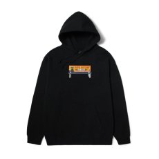画像1: HUF Bail Bonds Hoodie Black (1)