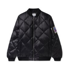 画像1: Butter Goods Temperature Bomber Jacket Black (1)