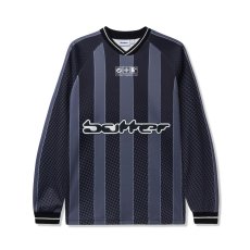 画像1: Butter Goods Corrosive L/S Jersey Black (1)