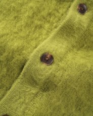 画像3: Butter Goods Mohair Button Up Knitted Shirts Moss (3)