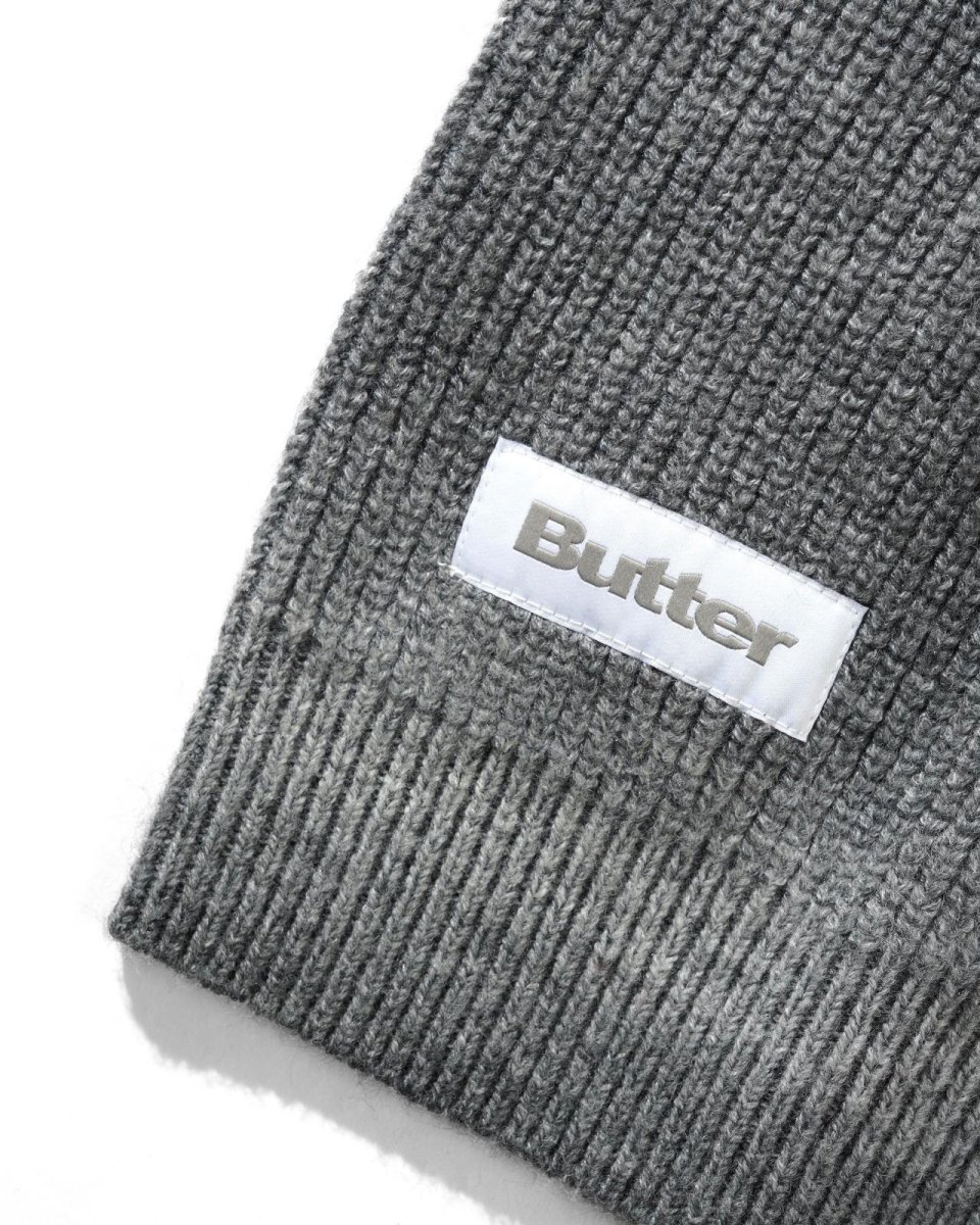 画像3: Butter Goods Beams Knit Sweater Charcoal (3)
