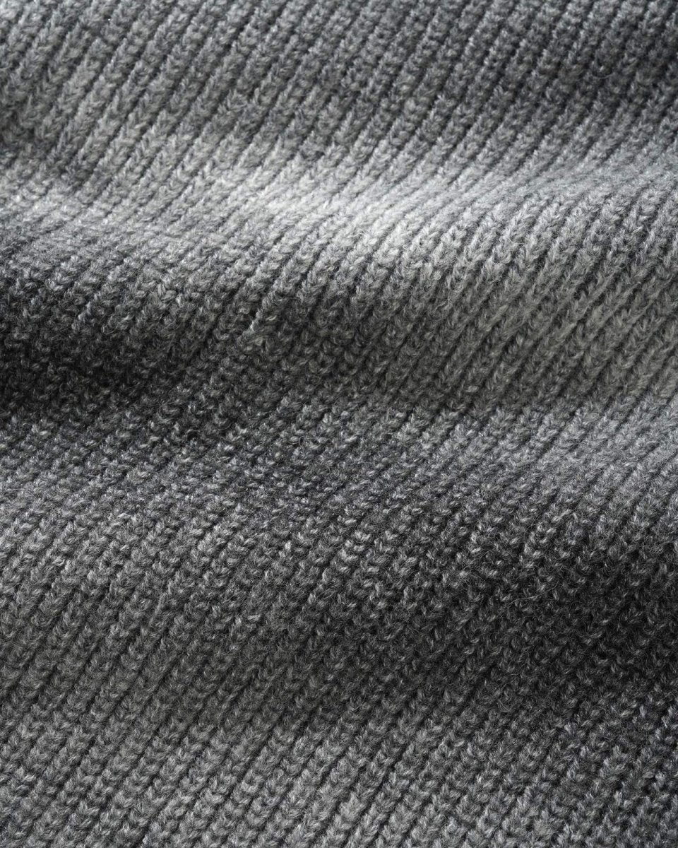 画像2: Butter Goods Beams Knit Sweater Charcoal (2)