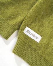 画像4: Butter Goods Mohair Button Up Knitted Shirts Moss (4)