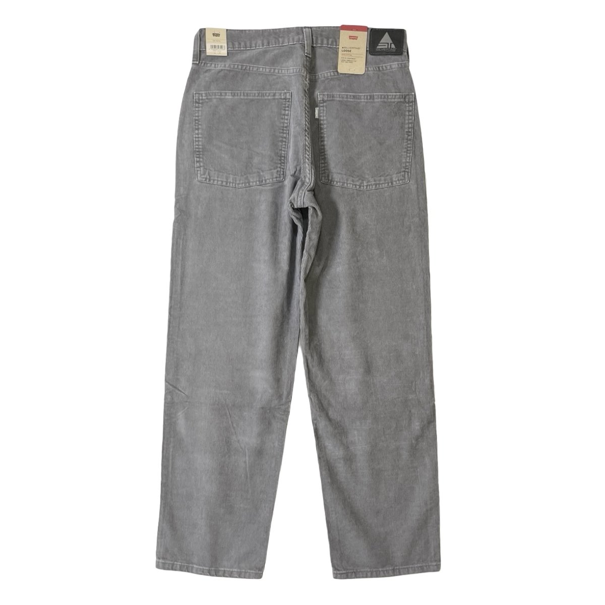 画像2: Levi's Silvertab Loose Fit Corduroy Pants - Grey (2)