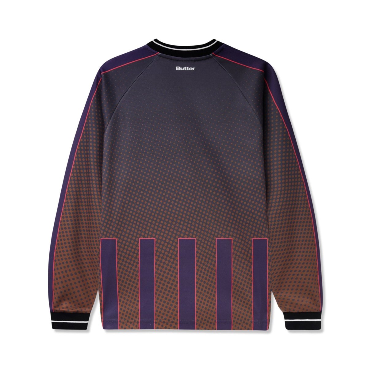 画像2: Butter Goods Corrosive L/S Jersey Brown (2)