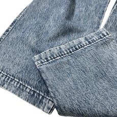 画像5: Levi's Xx Chino Loose Straight Pleated Denim Pants - Medium Indigo (5)