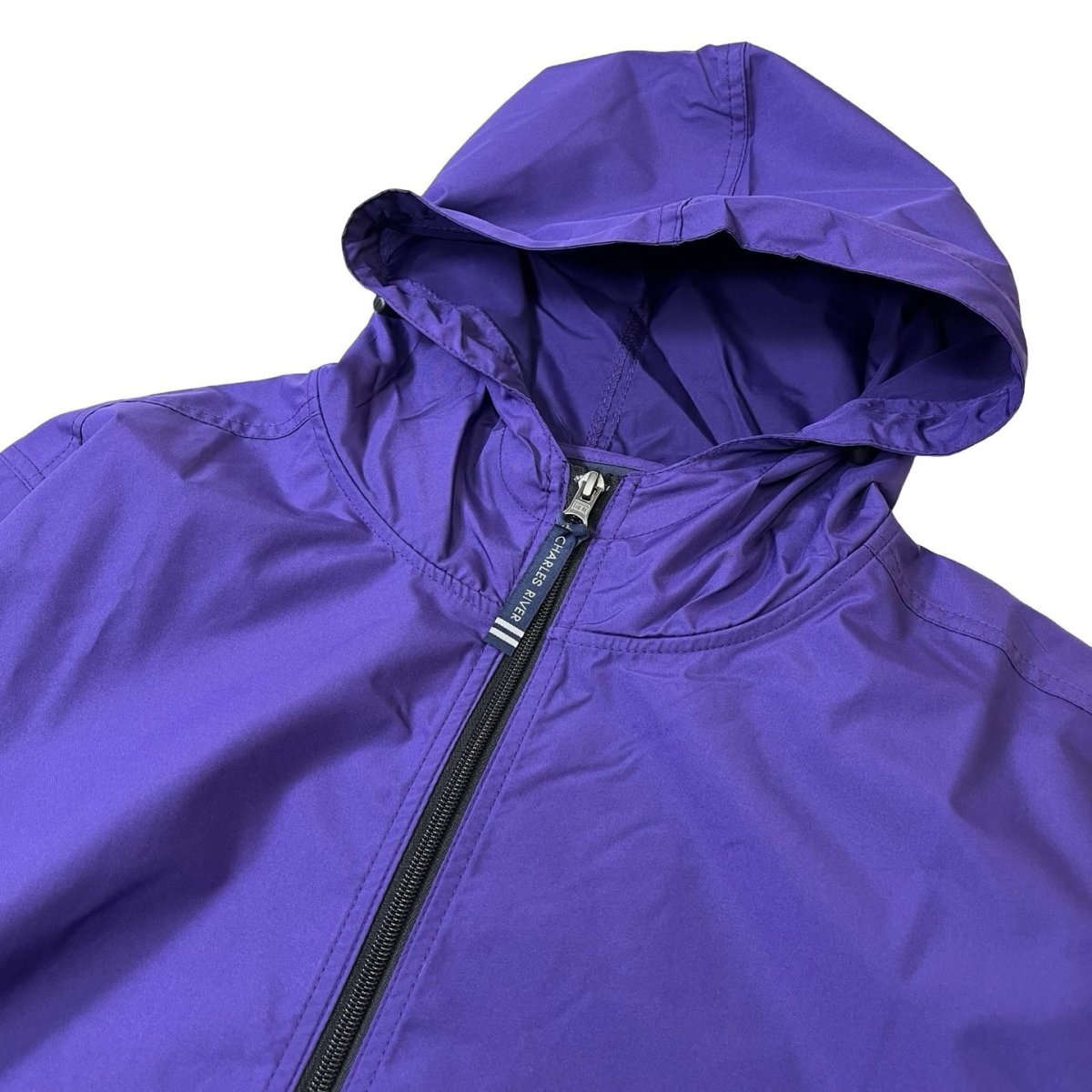 画像2: Charles River Apparel Pack-N-Go Pullover Purple (2)