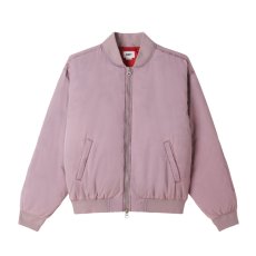 画像1: OBEY Fleight Bomber Jacket Potent Purple (1)