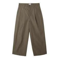 画像1: OBEY Oliver Pleated Pants Tea Leaf (1)