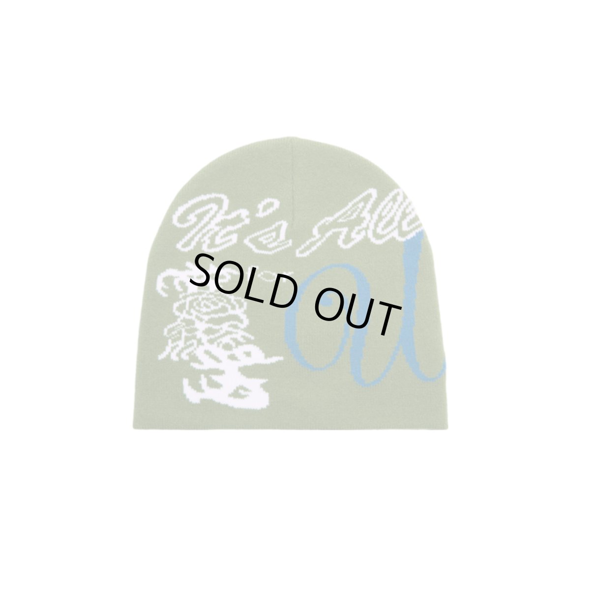 画像1: OBEY All For You Beanie Moss Green (1)