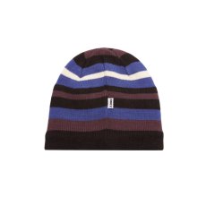 画像2: OBEY Stripe Knit Beanie Black Multi (2)