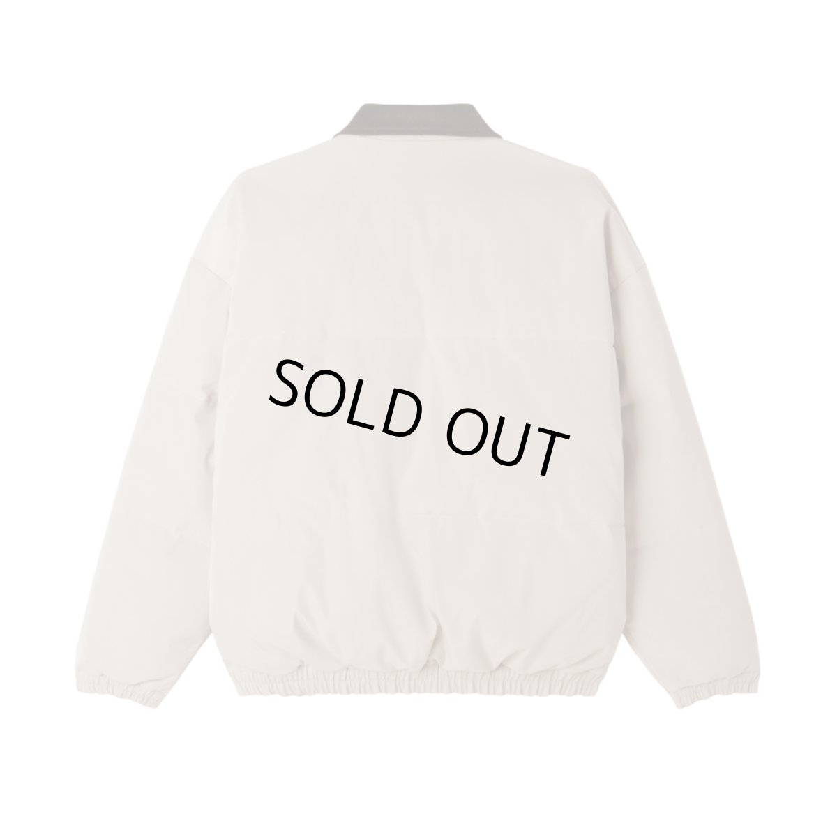 画像2: OBEY Whispers Jacket Feather Grey (2)