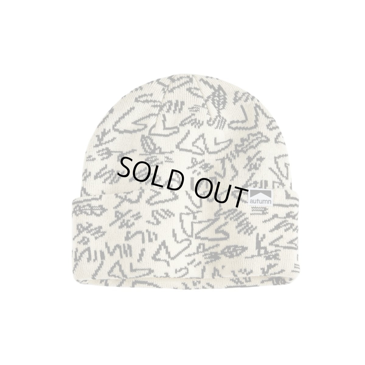 画像1: Autumn Gus Camo Beanie Natural (1)