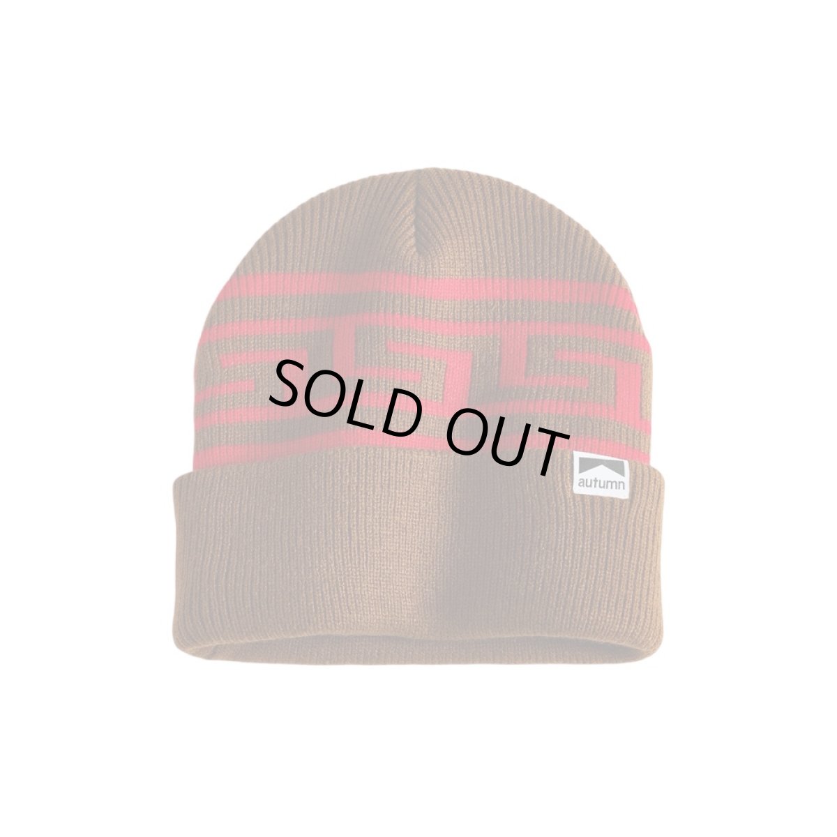 画像1: Autumn Surplus Nami Beanie Brown (1)