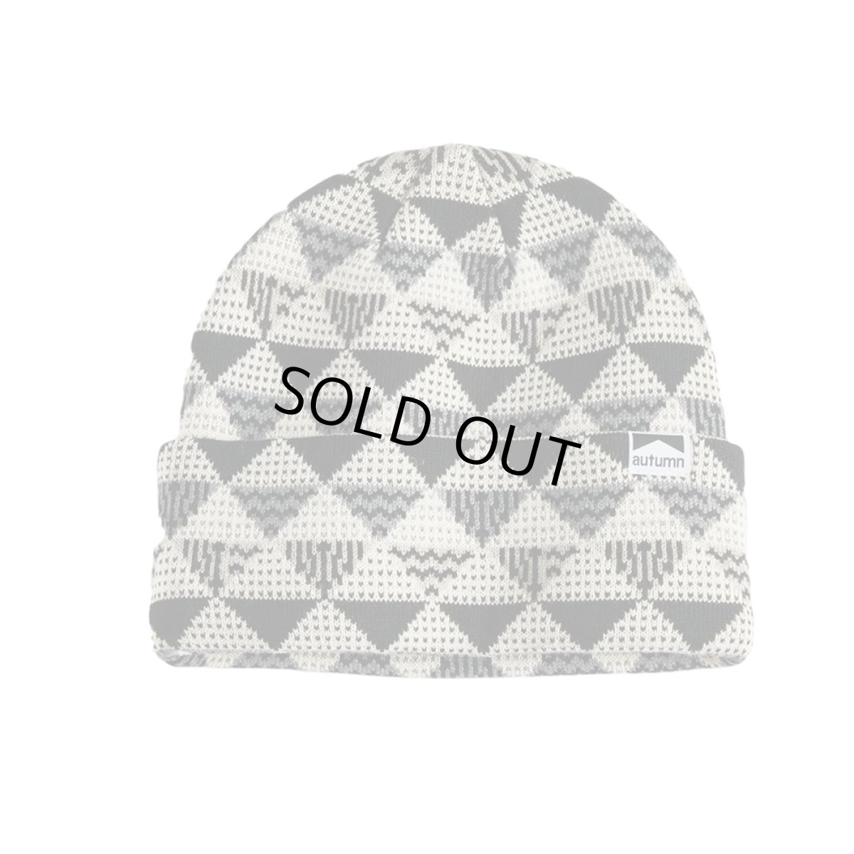 画像1: Autumn Landscape Beanie Grey (1)