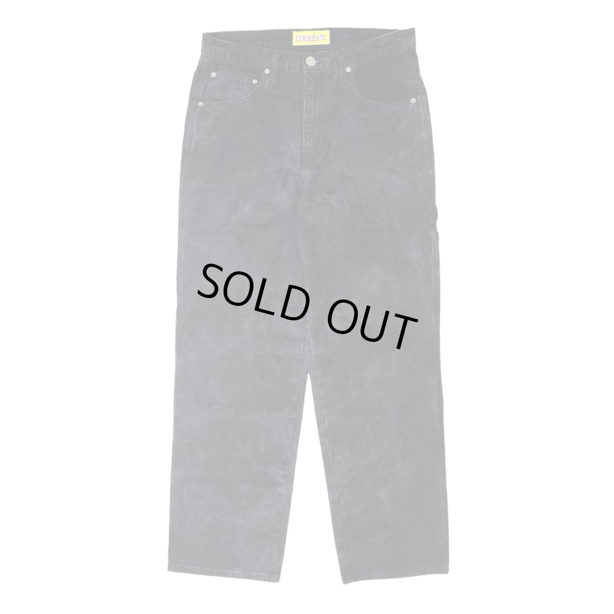 画像1: RAWDRIP Custom NEO BLUE Frost Baggy Carpenter Jeans (1)
