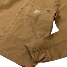 画像5: Carhartt USA Re-Engineered Rugged Flex Relaxed Fit Duck Detroit Jacket Brown (5)
