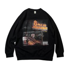 画像1: 8 Mile Crewneck Sweatshirts Black (1)