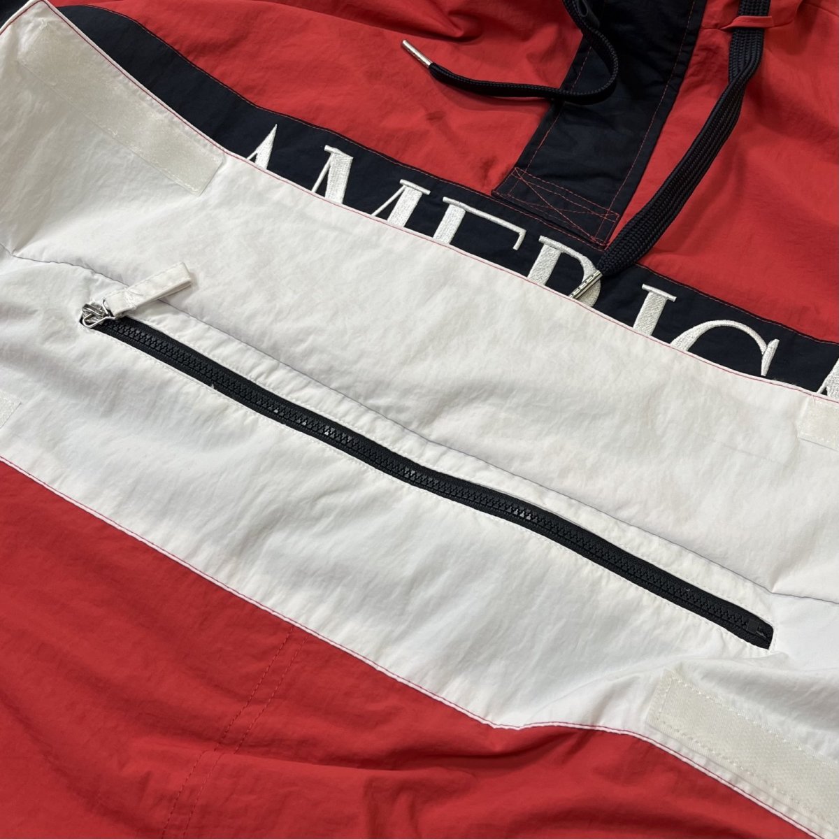 画像7: Perry Ellis Colorblock Anorak Red (7)