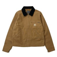 画像1: Carhartt USA Re-Engineered Rugged Flex Relaxed Fit Duck Detroit Jacket Brown (1)
