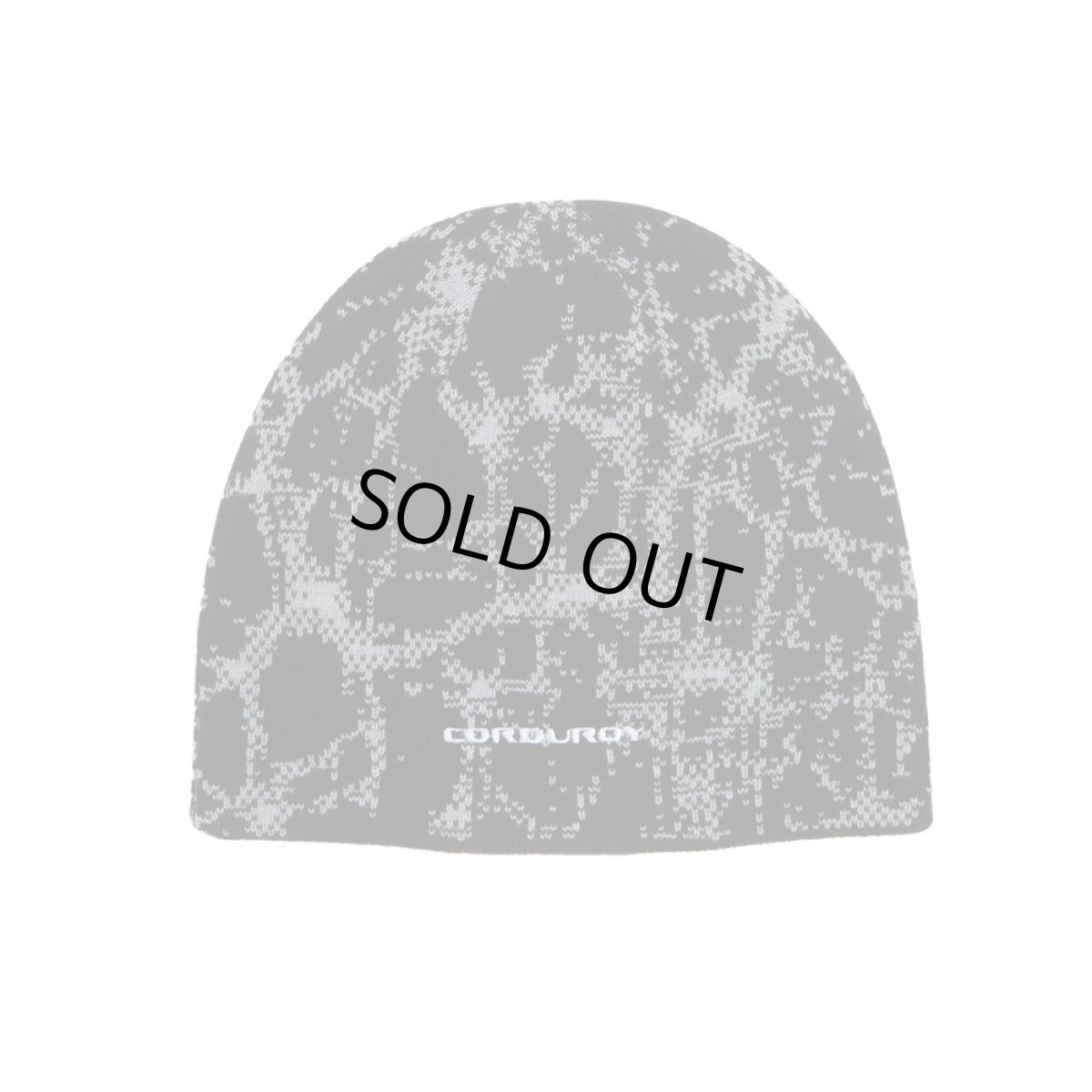画像1: Corduroy Neuron Beanie Black (1)