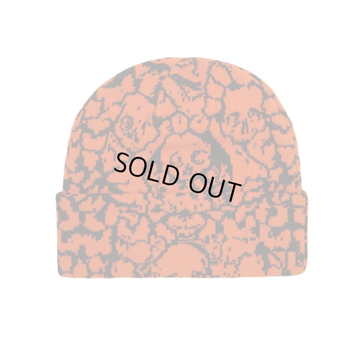 画像1: Corduroy Catacombs Beanie Safety Orange (1)