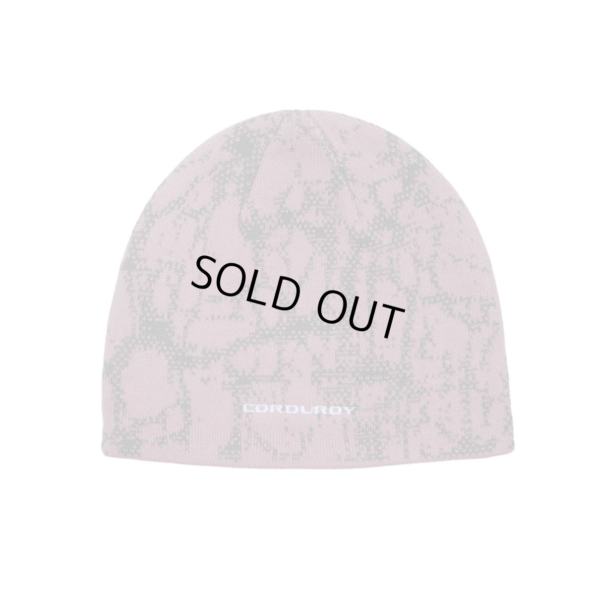 画像1: Corduroy Neuron Beanie Dusty Pink (1)