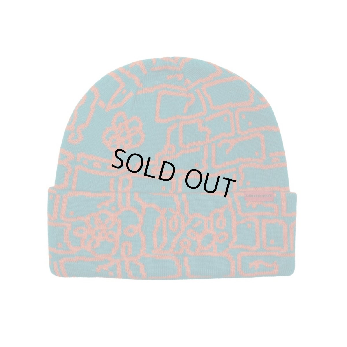 画像1: Corduroy Lebicar Beanie Orange (1)