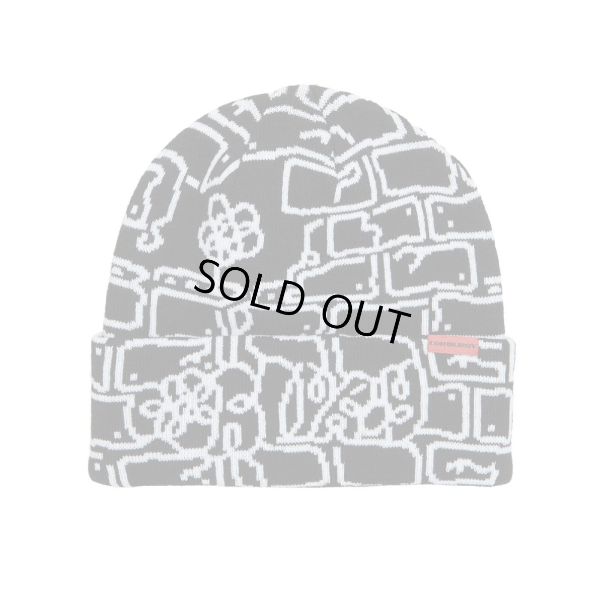 画像1: Corduroy Lebicar Beanie Black (1)