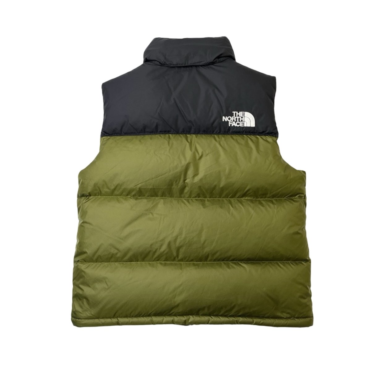 画像2: The North Face USA 1996 Retro Nuptse Vest Forest Olive (2)