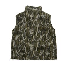 画像2: World Famous Sports Suede Soft Fleece Vest Mossy Oak Bottomland (2)