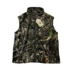 画像1: World Famous Sports Suede Soft Fleece Vest Mossy Oak Country (1)