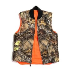 画像2: World Famous Sports Real Tree Reversible Vest Burly Camo Tan (2)
