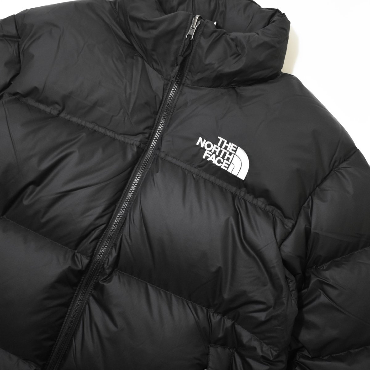画像2: The North Face USA 1996 Retro Nuptse Jacket - R.TNF Black (2)