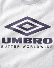 画像2: Butter GoodsｘUmbro Diamond Logo Crewneck Sweatshirts - Ash (2)