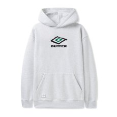 画像1: Butter GoodsｘUmbro Ball Pullover Hoodie - Ash (1)