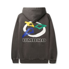 画像2: Butter GoodsｘUmbro Ball Pullover Hoodie - Washed Black (2)