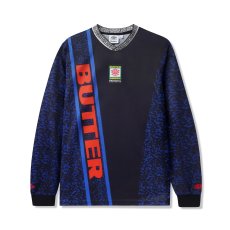 画像1: Butter GoodsｘUmbro Goalie L/S Jersey - Black (1)