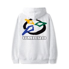 画像2: Butter GoodsｘUmbro Ball Pullover Hoodie - Ash (2)
